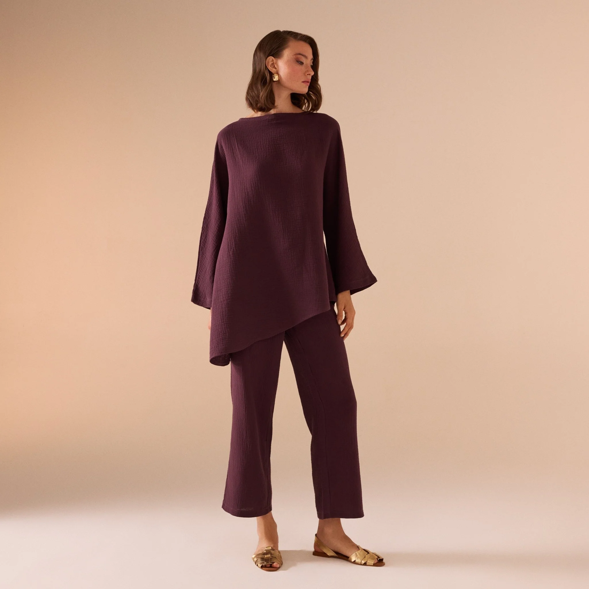 Cotton Ankle Length Pants - Image 3