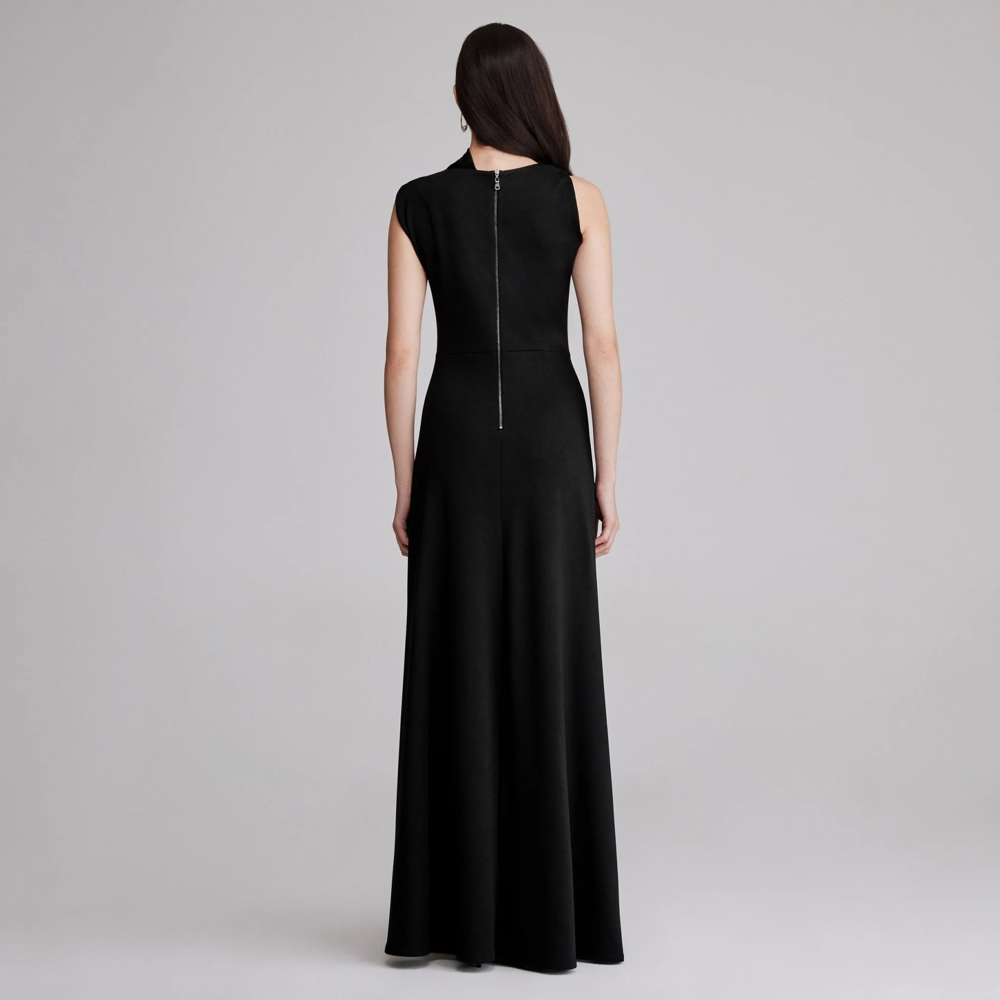 Draped Jersey Maxi Dress - Image 4