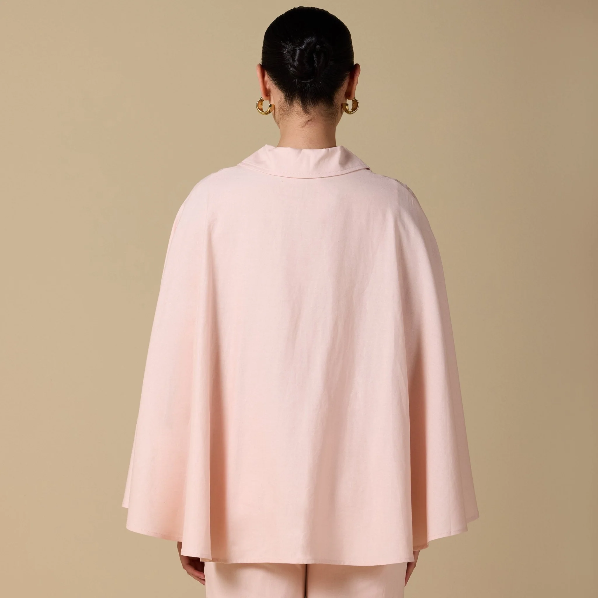 Flowy long sleeve linen top - Image 7