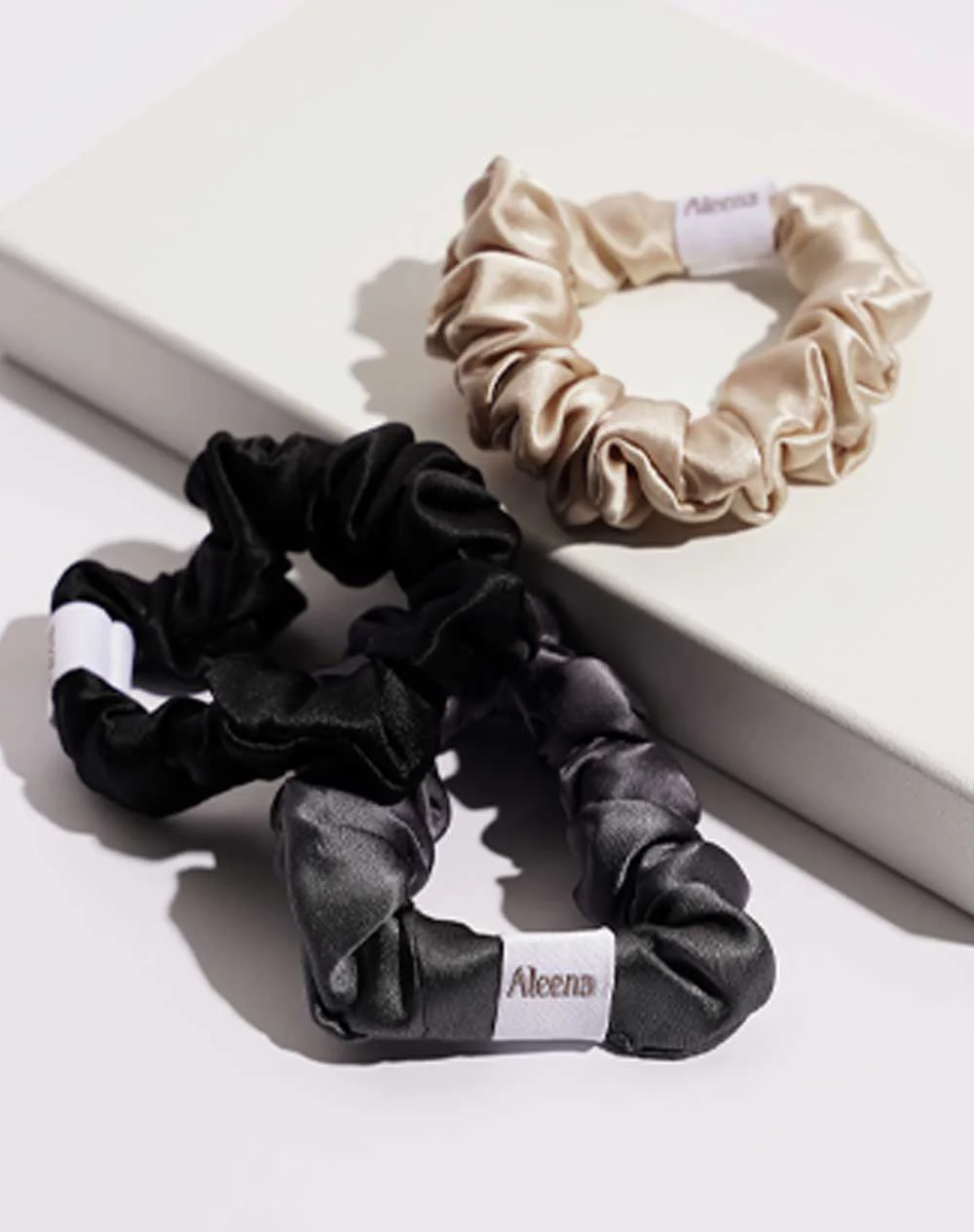 Aleena™ Medium Silk Scrunchies - Image 7