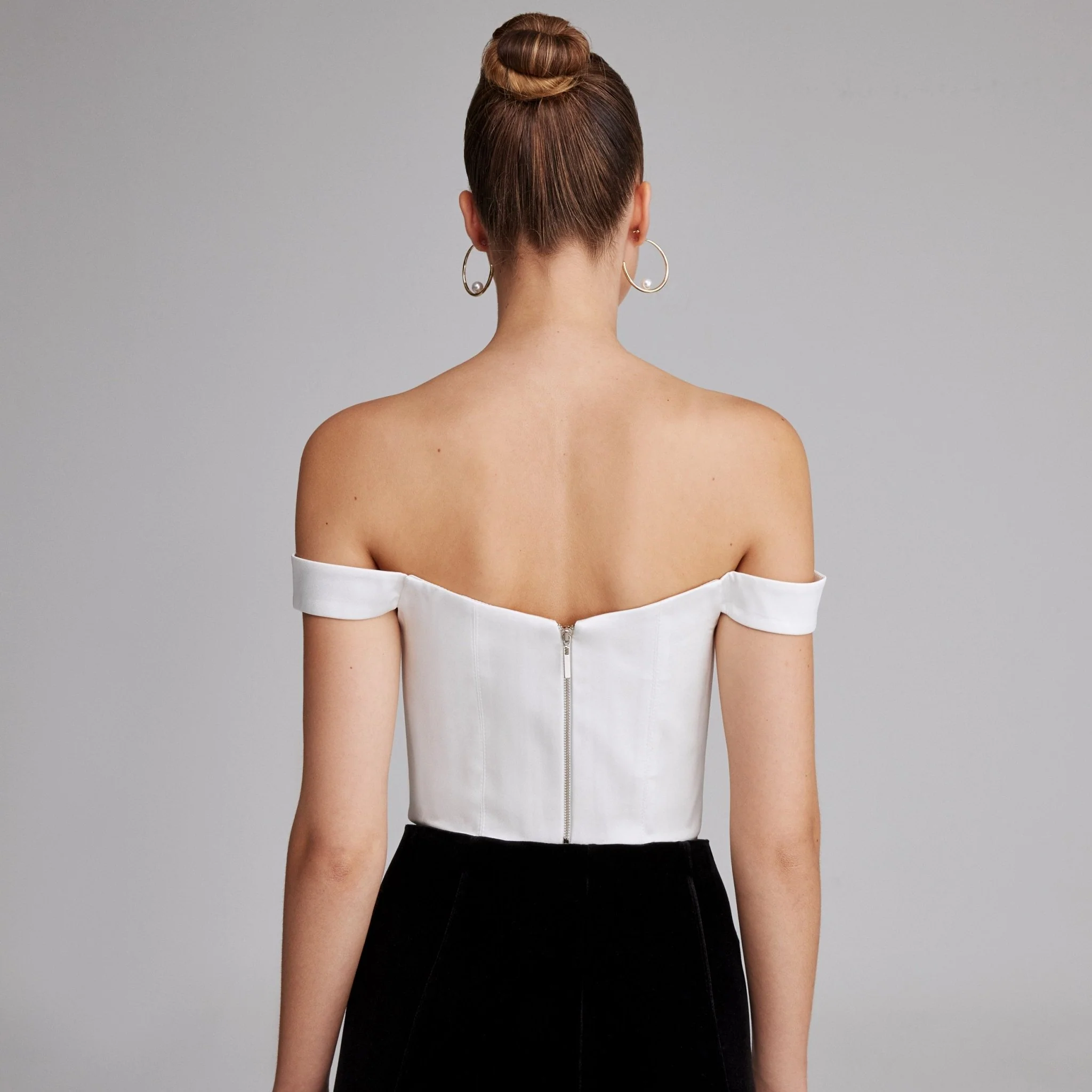 Off Shoulder Corset Top - Image 3