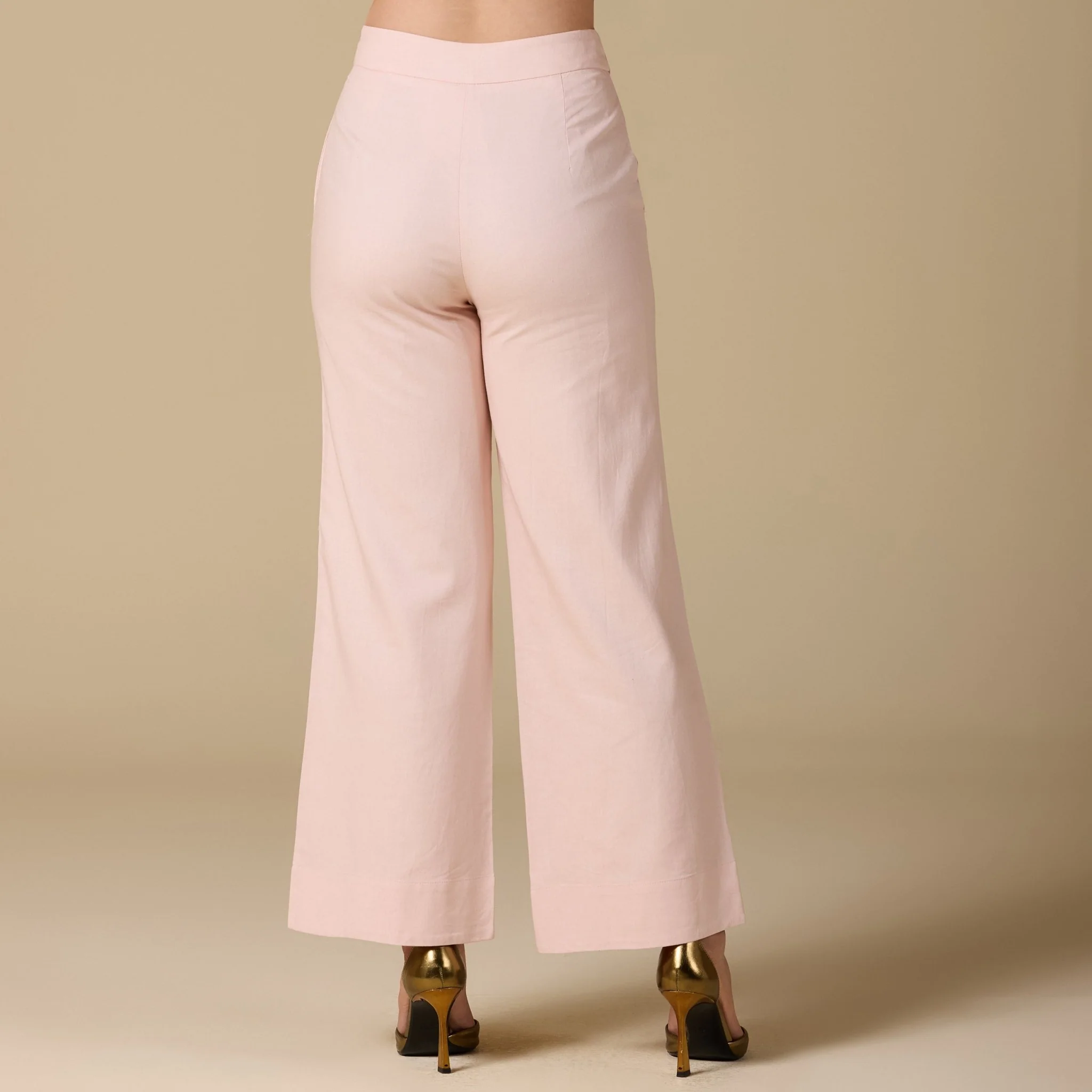 Wide Leg Linen Pants - Image 5